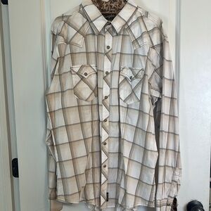 Wrangler Retro Plaid Button-Up Shirt